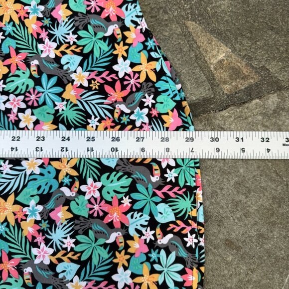 Chubbies Mens Medium Button Down Polo Tropical Toucan Colorful Bloomerang - Picture 10 of 11